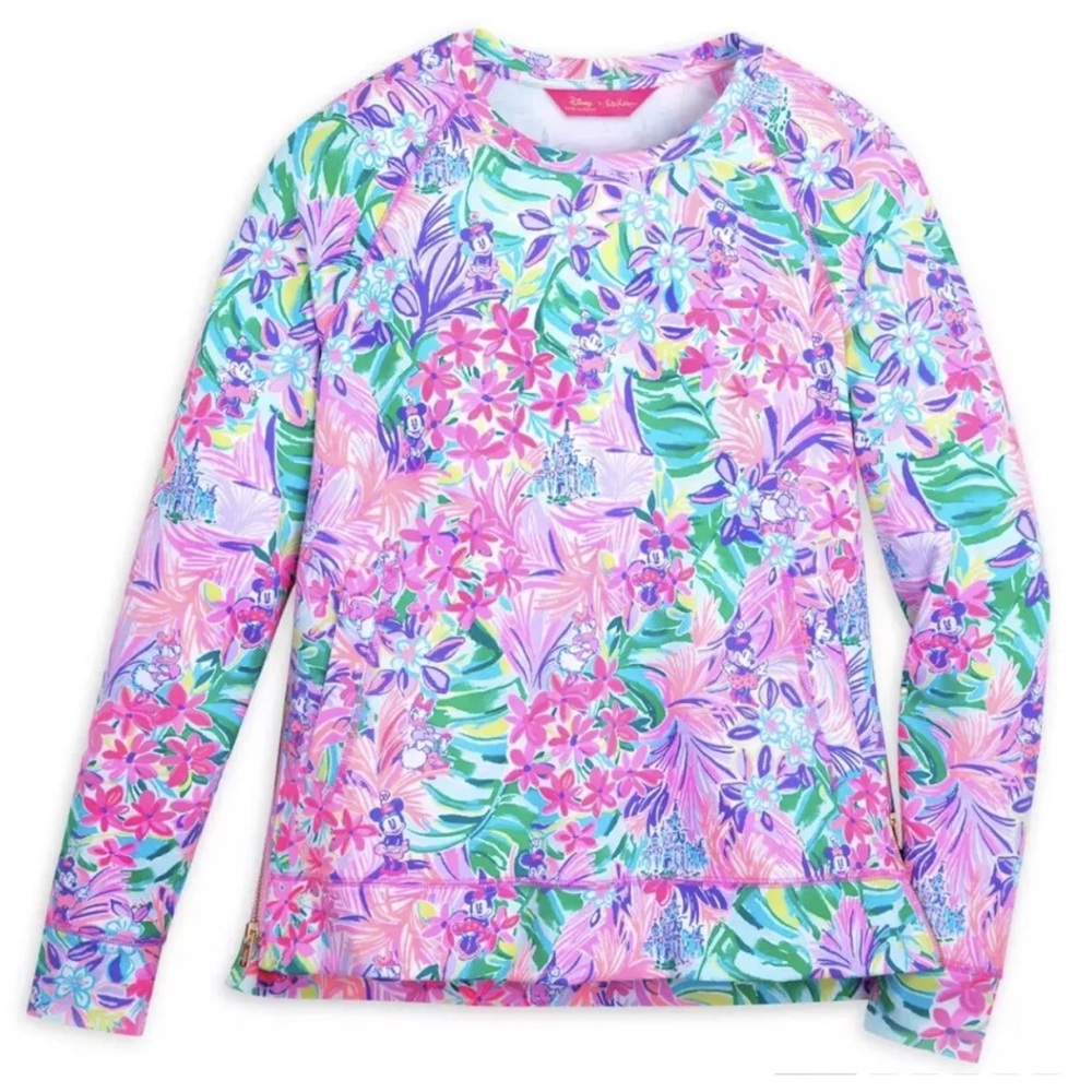 Mickey & Minnie Mouse beachcomber pullover by Lilly Pulitzer Walt Disney World